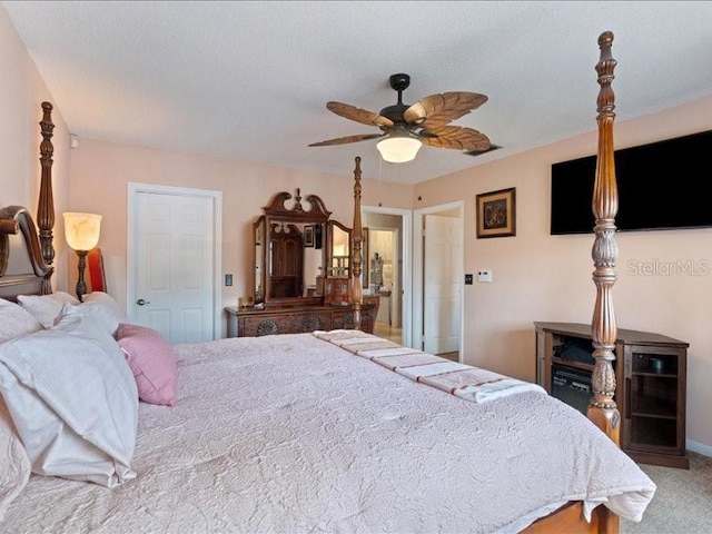 961 SW 98th Ave, Pembroke Pines, FL 33025 - bedroom featuring a ceiling fan and carpet