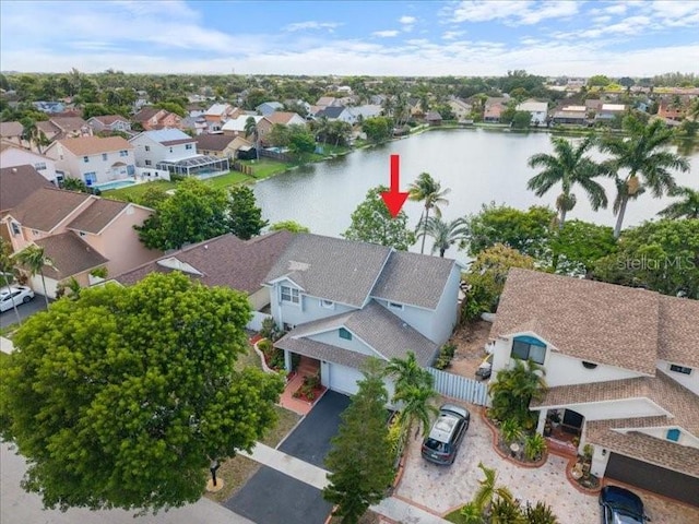 961 SW 98th Ave, Pembroke Pines, FL 33025 - aerial view of residential area with a large body of water