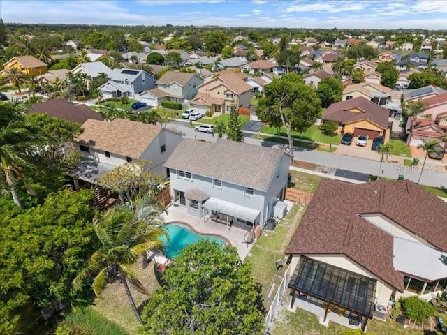 961 SW 98th Ave, Pembroke Pines, FL 33025 - aerial perspective of suburban area featuring a pool