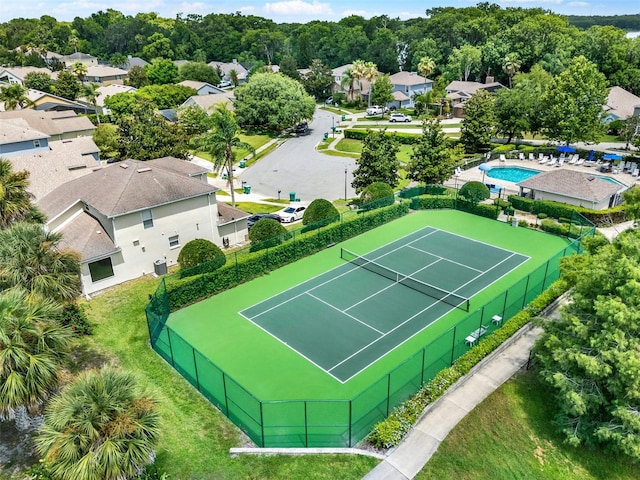 211 Tavestock Loop, Winter Springs, FL 32708 - aerial view of residential area with a pool area
