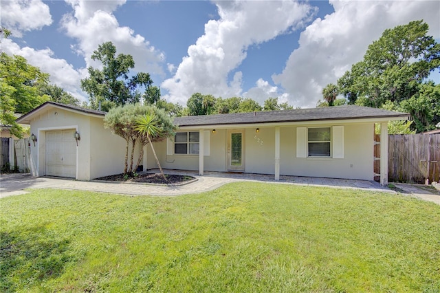 422 S Hawthorn Cir, Winter Springs, FL 32708 - ranch-style house featuring stucco siding, driveway, and a garage
