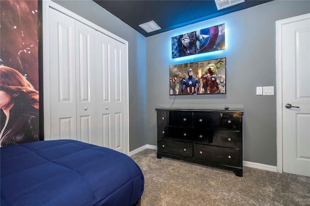 3193 Pequod Pl, Kissimmee, FL 34746 - carpeted bedroom with a closet and baseboards