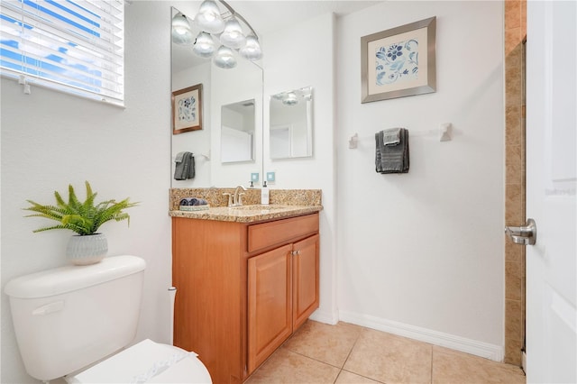 3193 Pequod Pl, Kissimmee, FL 34746 - bathroom with vanity and tile patterned flooring