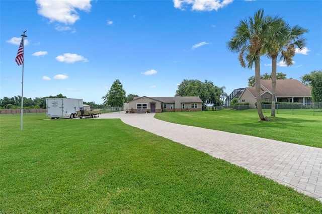 2921 Lake Tohopekaliga Blvd, Kissimmee, FL 34746 - view of yard with driveway