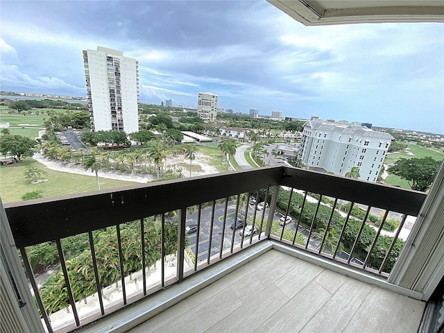 2400 Presidential Way Unit 1104, West Palm Beach, FL 33401 - balcony with a city view