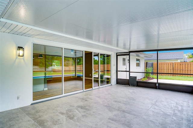 5938 Marlberry Dr, Orlando, FL 32819 - view of unfurnished sunroom