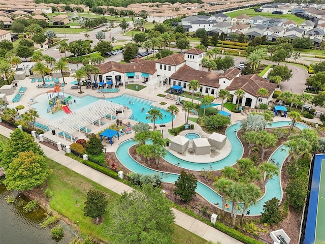 2108 Morocco Way, Kissimmee, FL 34747 - aerial view of a pool