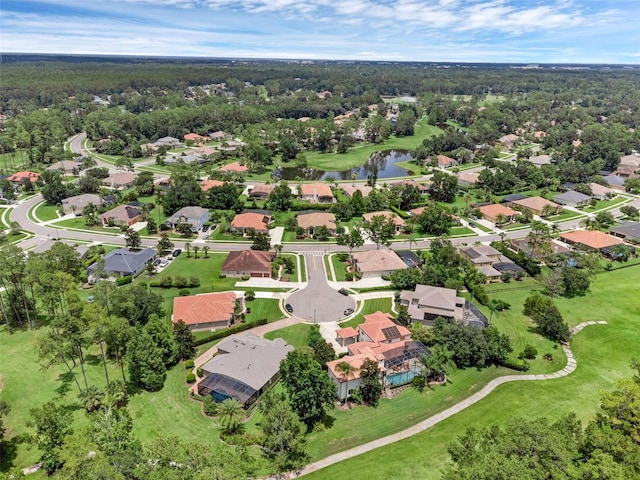 1462 Palm Bay Ct, Lake Mary, FL 32746 - aerial view of residential area featuring a large body of water