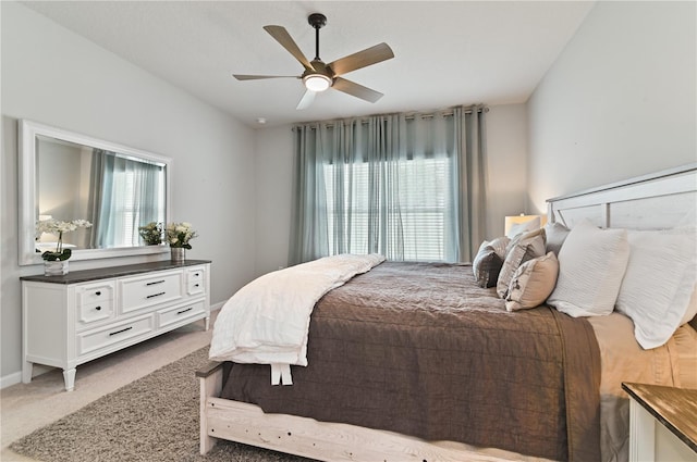 410 Winter Bliss Ln, Mount Dora, FL 32757 - bedroom featuring carpet floors and ceiling fan