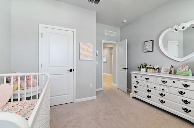 410 Winter Bliss Ln, Mount Dora, FL 32757 - bedroom with light colored carpet and baseboards
