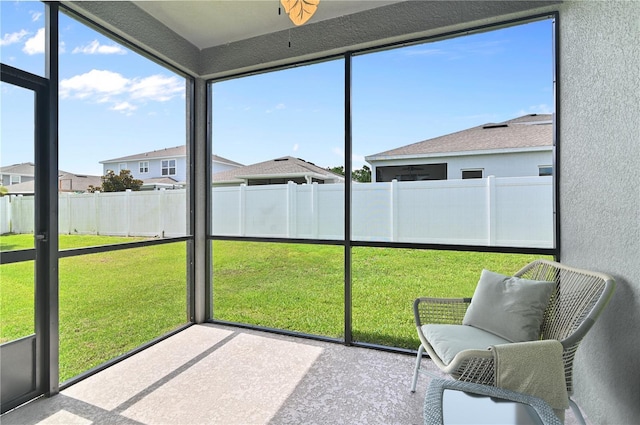 410 Winter Bliss Ln, Mount Dora, FL 32757 - sunroom / solarium with a ceiling fan