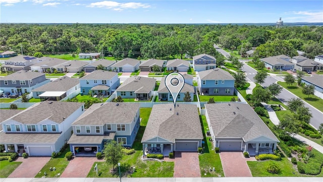 410 Winter Bliss Ln, Mount Dora, FL 32757 - aerial perspective of suburban area