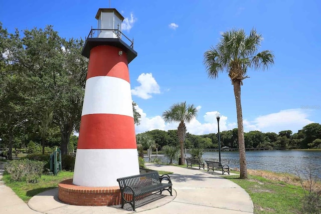 410 Winter Bliss Ln, Mount Dora, FL 32757 - view of home's community featuring a water view