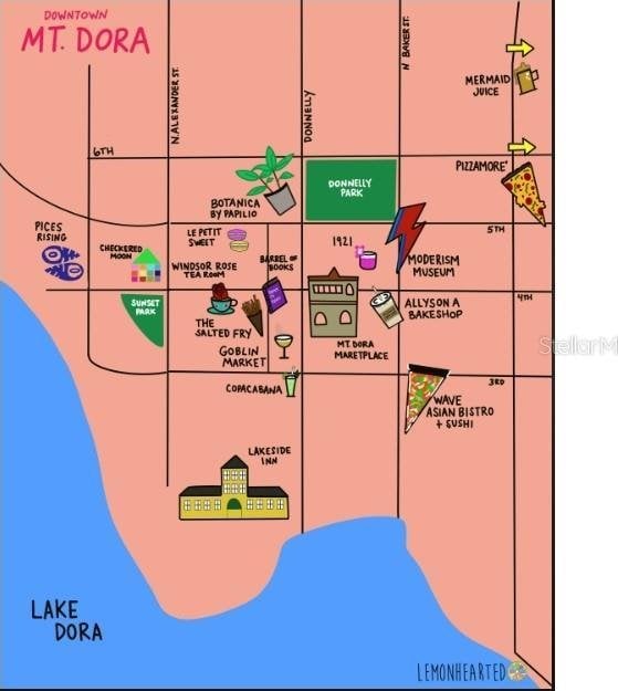 410 Winter Bliss Ln, Mount Dora, FL 32757 - map / location