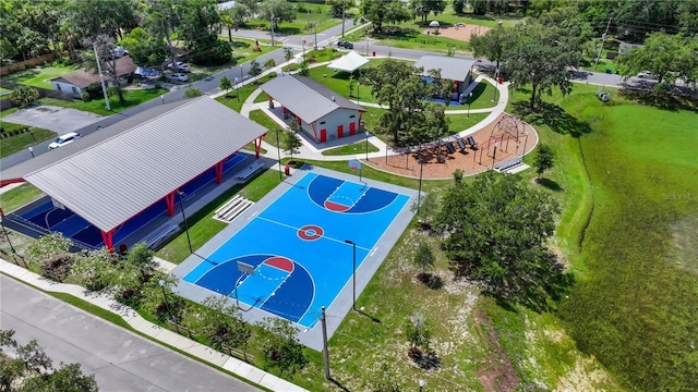 410 Winter Bliss Ln, Mount Dora, FL 32757 - drone / aerial view of a pool