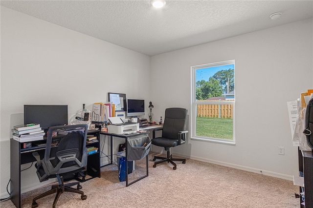 13 Ryken Ln, Palm Coast, FL 32164 - office space featuring light carpet and a textured ceiling