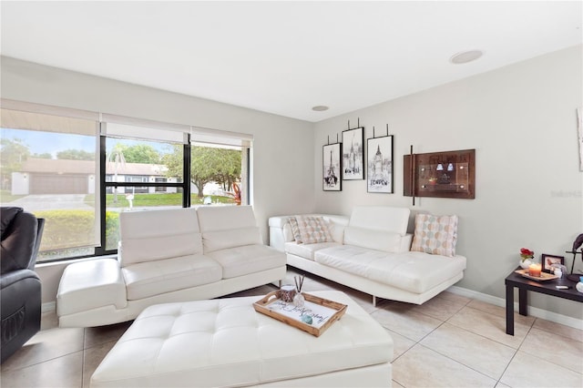 7022 Talbot Dr, Orlando, FL 32819 - tiled living area featuring baseboards