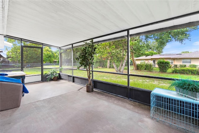 7022 Talbot Dr, Orlando, FL 32819 - view of unfurnished sunroom
