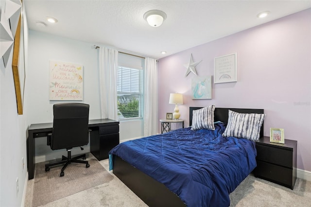 10009 Randal Walk St, Orlando, FL 32832 - carpeted bedroom featuring an office area and recessed lighting