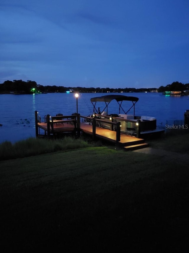 7801 Georgeann St, Winter Park, FL 32792 - dock with a water view