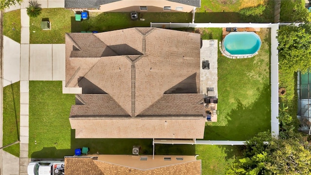 2235 Meadowmouse St, Orlando, FL 32837 - aerial view of property and surrounding area featuring a pool area