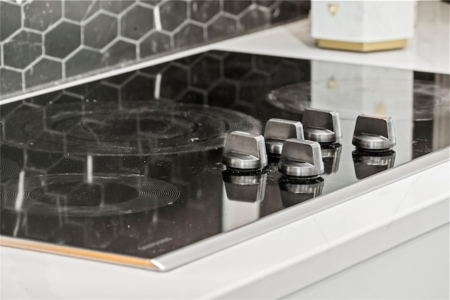 12468 Koshiba Aly, Orlando, FL 32827 - detailed view of black electric stovetop