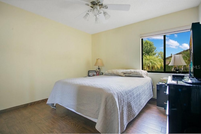 545 Mystic Wood St, Casselberry, FL 32707 - bedroom featuring wood finished floors and a ceiling fan