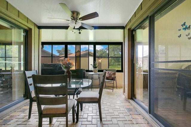 545 Mystic Wood St, Casselberry, FL 32707 - sunroom / solarium featuring brick floors