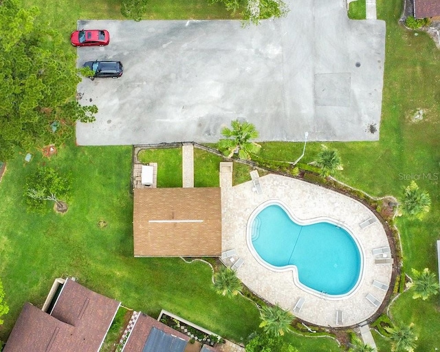 545 Mystic Wood St, Casselberry, FL 32707 - bird's eye view of a pool