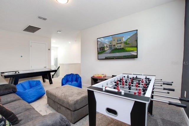 8982 Cabot Cliffs Dr, Davenport, FL 33896 - recreation room featuring carpet and baseboards