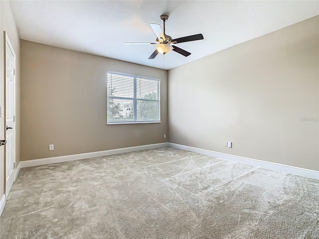 2209 Callaway Ct, Davenport, FL 33837 - unfurnished room featuring a ceiling fan and light carpet