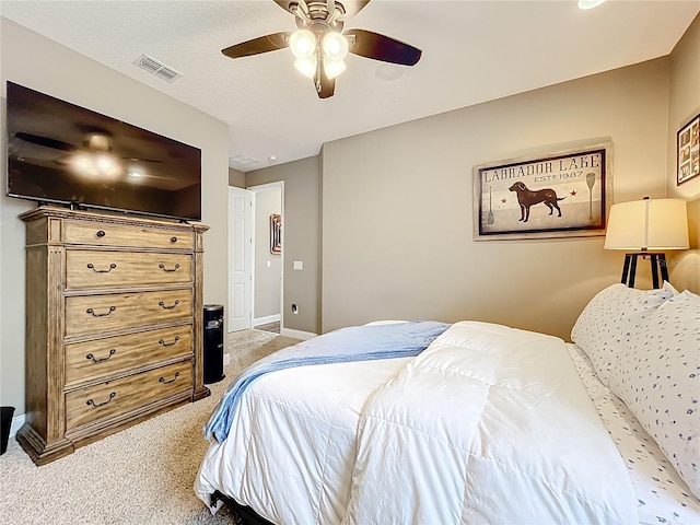 31980 Geoff Way, Sorrento, FL 32776 - bedroom with light carpet and a ceiling fan