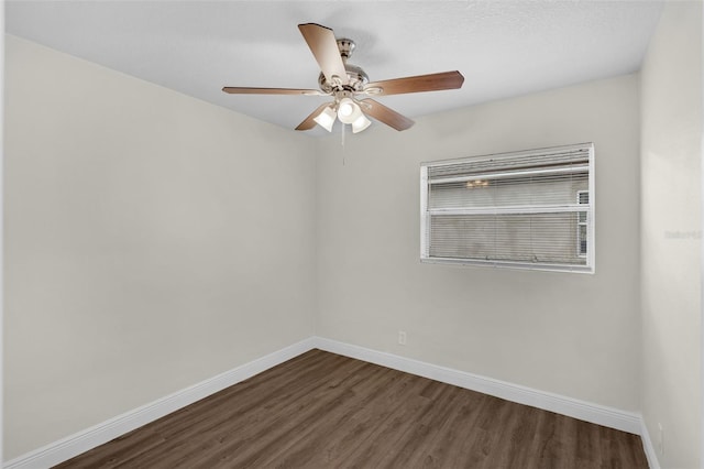 7612 Pomelo Dr, Orlando, FL 32819 - spare room featuring dark wood finished floors and a ceiling fan