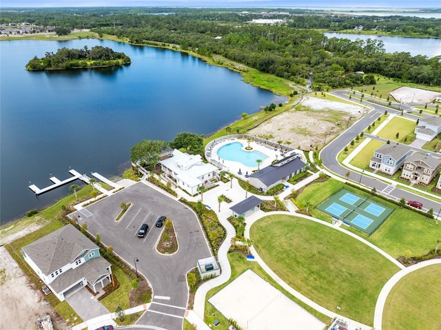 3099 Ella Way, Saint Cloud, FL 34771 - drone / aerial view of a nearby body of water and a pool
