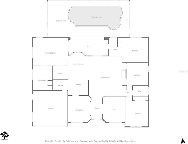 800 Sterling Chase Dr, Port Orange, FL 32128 - view of floor plan / room layout