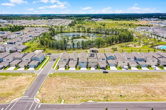 15133 Summer Harvest St, Winter Garden, FL 34787 - aerial view of property's location with a large body of water and nearby suburban area