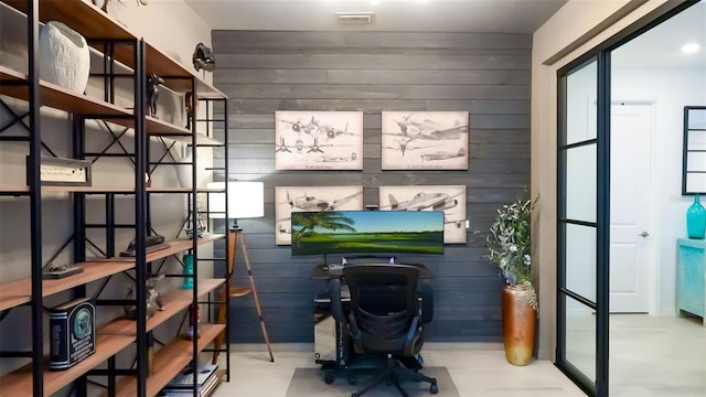 15133 Summer Harvest St, Winter Garden, FL 34787 - office space featuring wood walls