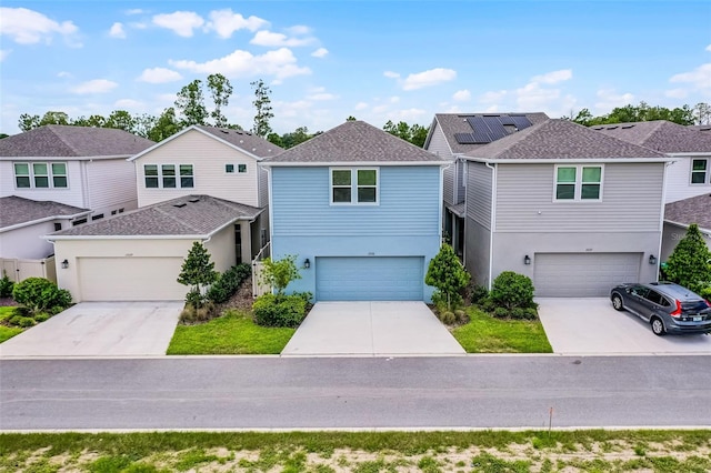 15133 Summer Harvest St, Winter Garden, FL 34787 - traditional-style house with stucco siding, concrete driveway, a garage, and a residential view