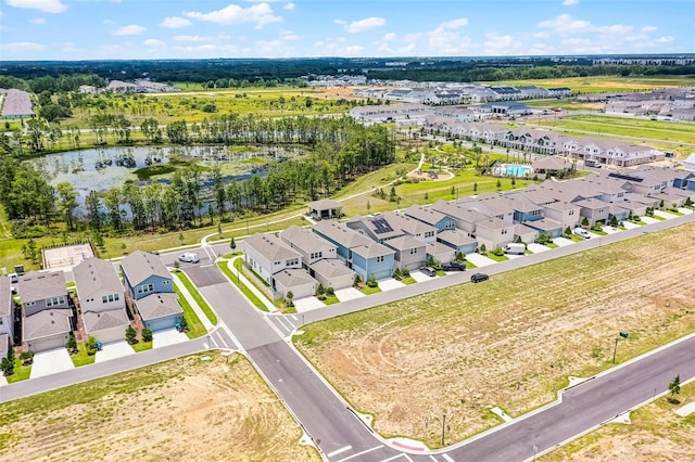 15133 Summer Harvest St, Winter Garden, FL 34787 - aerial overview of property's location with a large body of water and nearby suburban area