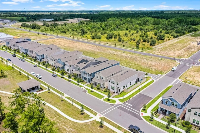 15133 Summer Harvest St, Winter Garden, FL 34787 - aerial perspective of suburban area with a heavily wooded area