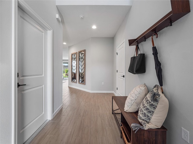 4409 Lions Gate Ave, Clermont, FL 34711 - hallway featuring light wood-style floors and recessed lighting