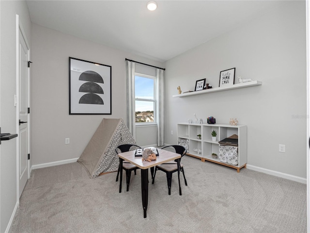 4409 Lions Gate Ave, Clermont, FL 34711 - office featuring baseboards and light carpet