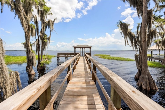 13848 Vista Del Lago Blvd, Clermont, FL 34711 - dock area featuring a water view