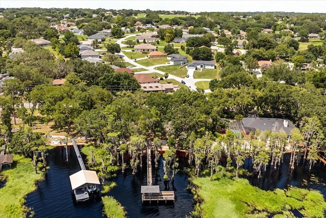 13848 Vista Del Lago Blvd, Clermont, FL 34711 - aerial perspective of suburban area with a nearby body of water