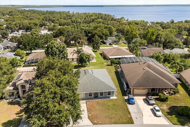 13848 Vista Del Lago Blvd, Clermont, FL 34711 - aerial view of residential area featuring a nearby body of water