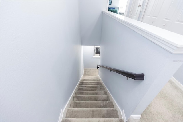 4733 Cliveden Loop, Sanford, FL 32773 - stairway featuring carpet