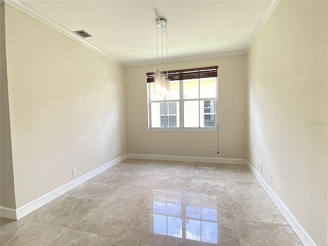 4375 Foxtail Ln, Weston, FL 33331 - unfurnished room with crown molding and baseboards