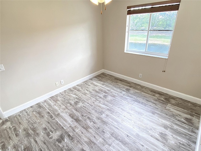 4375 Foxtail Ln, Weston, FL 33331 - spare room featuring wood finished floors