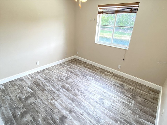 4375 Foxtail Ln, Weston, FL 33331 - spare room with wood finished floors and baseboards