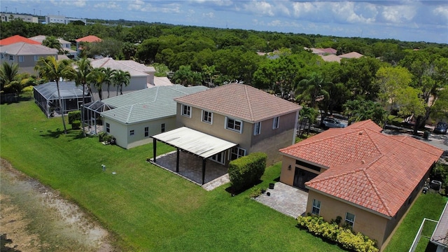4375 Foxtail Ln, Weston, FL 33331 - aerial perspective of suburban area